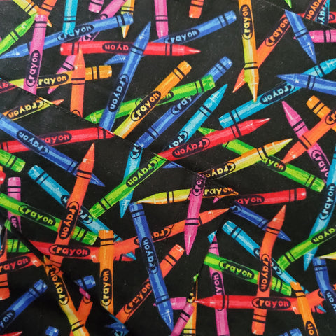 Fabric - Crayons