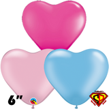 Balloons 6" Hearts