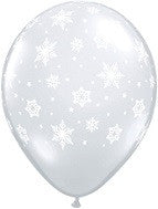 Balloons - Round 5" Snowflakes Around