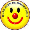 STICKERS AA008   Balloon Artists Give Inflatable Smiles  200 ct