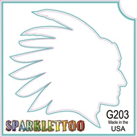 Tattoo Stencils 10 Pack <br> G203 - Indian