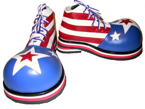 US Flag Model 11 Clown Shoes by ClownMart