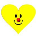 STICKERS AA104   Heart Smiley  200 ct