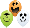 Balloons - Round 5" Halloween Assortment