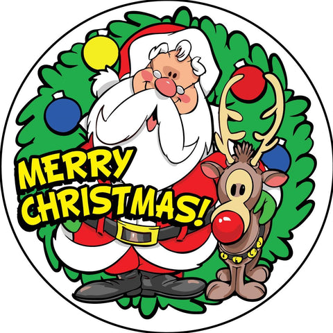 STICKERS AA051 Merry Christmas 200 ct