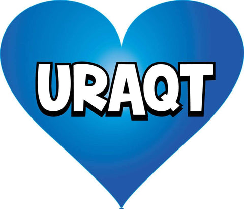 STICKERS AA054 URAQT heart  200 ct