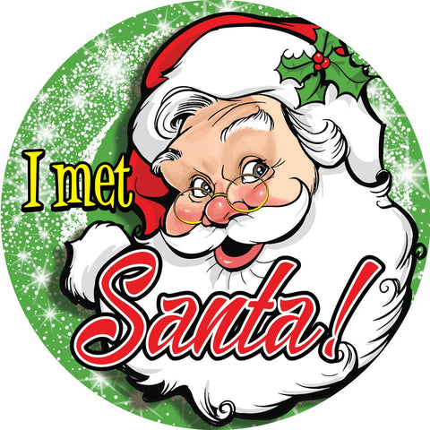 STICKERS AA050 I Met Santa  200 ct