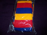 SOCKS - Knee Socks 3 Color Striped