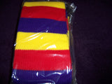 SOCKS - Knee Socks 3 Color Striped