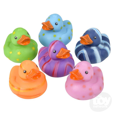 Multicolored Patterned Ducks