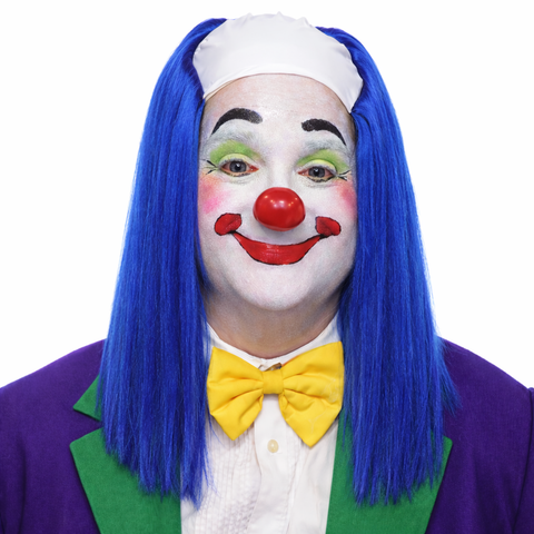 WIG West Bay Long Bald Straight Clown 1044