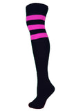 SOCKS - Knee High Retro / Hip Hop Top Stripe Socks