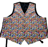 Clown Mosaic Formal Wear - Vest, Ties, Cumber bun