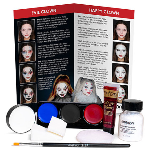Makeup Mehron Clown Kit