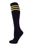 SOCKS - Knee High Retro / Hip Hop Top Stripe Socks