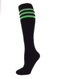 SOCKS - Knee High Retro / Hip Hop Top Stripe Socks