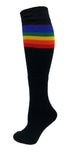 SOCKS - Knee High Retro / Hip Hop Top Stripe Socks