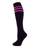 SOCKS - Knee High Retro / Hip Hop Top Stripe Socks