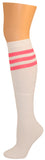 SOCKS - Knee High Retro / Hip Hop Top Stripe Socks