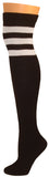 SOCKS - Knee High Retro / Hip Hop Top Stripe Socks