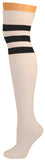 SOCKS - Knee High Retro / Hip Hop Top Stripe Socks