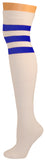 SOCKS - Knee High Retro / Hip Hop Top Stripe Socks