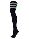 SOCKS - Knee High Retro / Hip Hop Top Stripe Socks