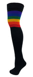 SOCKS - Knee High Retro / Hip Hop Top Stripe Socks