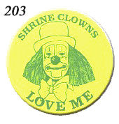 STICKERS BB0203  Shrine Clowns Love Me discontinued - available while supplies last
