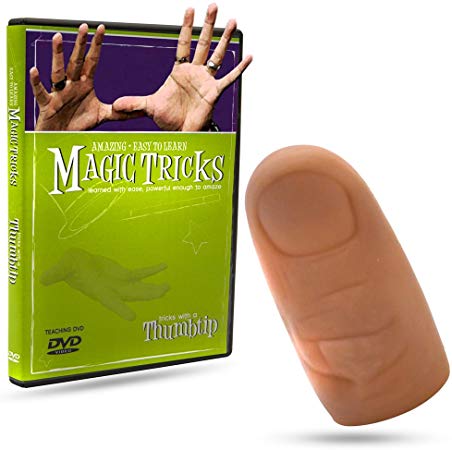 DVD tricks with a thumb tip