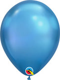 Balloons 11" Round Chrome 25ct Qualatex