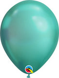 Balloons 11" Round Chrome 25ct Qualatex