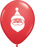 Balloons - Round 5" Santa Face