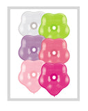Balloons 6" GEO Blossom Assortments 50ct