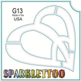 Tattoo Stencils 10 Pack G001 - Dolphin