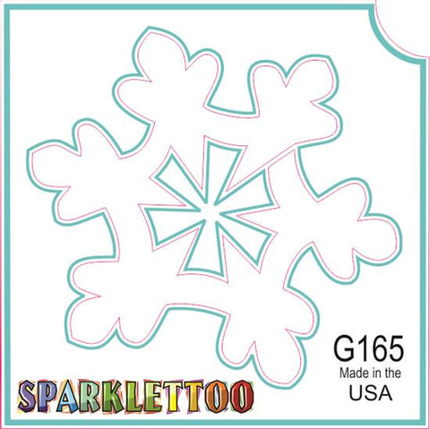 Tattoo Stencils 10 Pack G165 - Snowflake