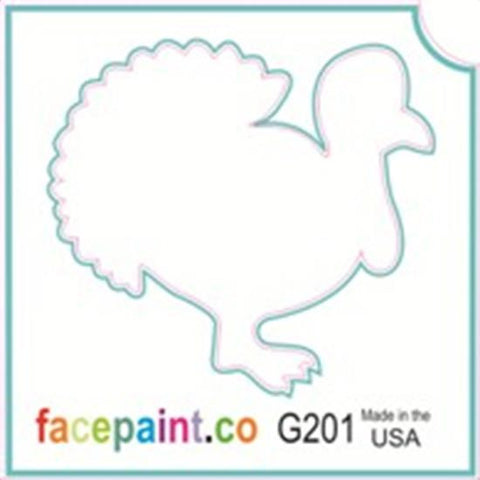 Tattoo Stencils 10 Pack <br>G201 Tom Turkey