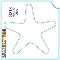 Tattoo Stencils 10 Pack <br> G213 Starfish