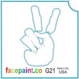 Tattoo Stencils 10 Pack<br>G007 - Paw Print