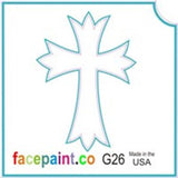 Tattoo Stencils 10 Pack<br>G007 - Paw Print