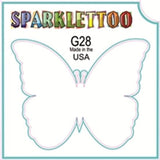 Tattoo Stencils 10 Pack<br>G013 - Peace Heart