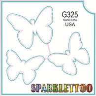 Tattoo Stencils 10 Pack G325 Butterfliesx3