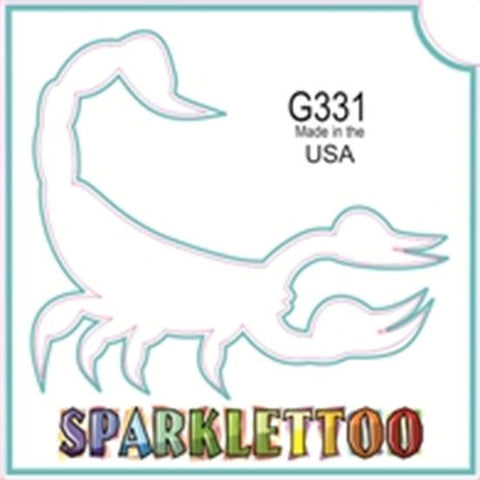 Tattoo Stencils 10 Pack <br>G331 Scorpion