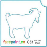 Tattoo Stencils 10 Pack<br>G007 - Paw Print