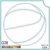 Tattoo Stencils 10 Pack G001 - Dolphin