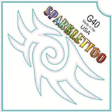 Tattoo Stencils 10 Pack G001 - Dolphin