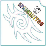 Tattoo Stencils 10 Pack<br>G002 - Tinkerbell