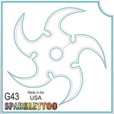 Tattoo Stencils 10 Pack<br>G006 - Spider