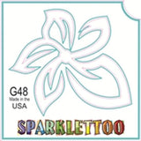 Tattoo Stencils 10 Pack<br>G013 - Peace Heart