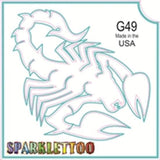 Tattoo Stencils 10 Pack<br>G013 - Peace Heart